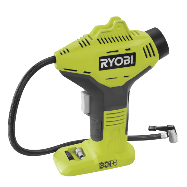 Minikompressor Ryobi R18PI-0 utan batteri och laddare 