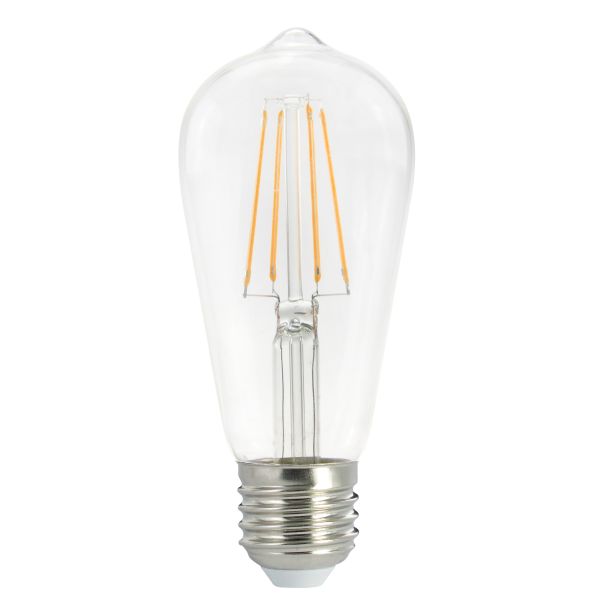 LED-lampe Airam 4713735 3 W, E27, glødetråd, dimbar 