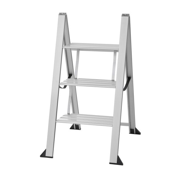 Arbejdsskammel W.steps Vikingstep  Maxi, 3 trin, H 720 mm, B 571 mm