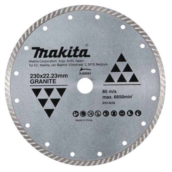 Timanttikatkaisulaikka Makita A-84084 230x22,23 mm, kuiva, graniitti 