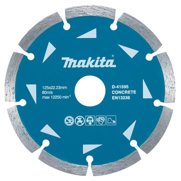 Diamantskive Makita D-41595 125x22,23x7 mm 