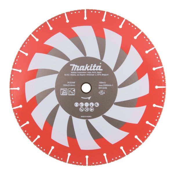 Diamantskæreskive Makita Rescue B-55348 350x25,4 mm 