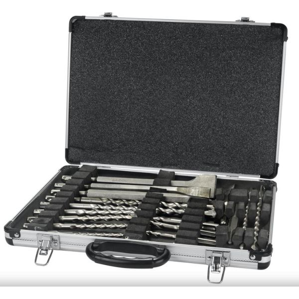 Bor- og mejselsæt Makita D-19180 15 dele 