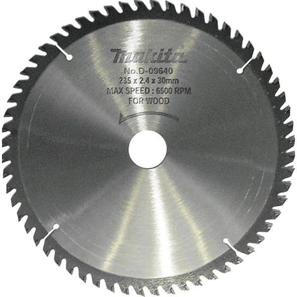 Sagblad Makita D-09640 tre, 235x30x2,4 mm 