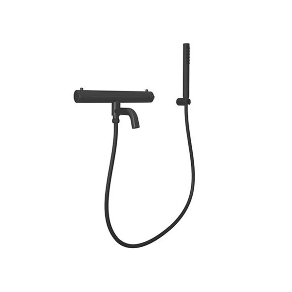 Badkarsblandare Svedbergs Spika mattsvart 