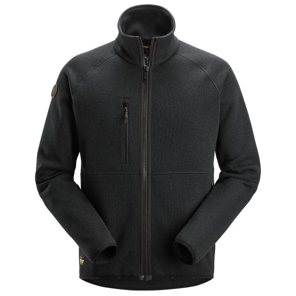 Fleece sweater Snickers Workwear 8020-0404 sort XS