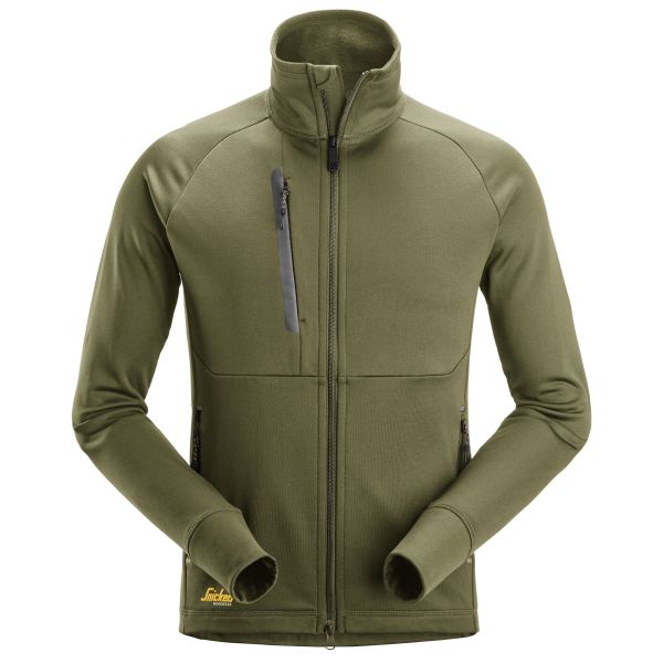 Sweater Snickers Workwear 8023-3100 khaki grøn XS