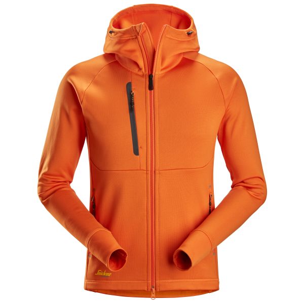 Hættetrøje Snickers Workwear 8026-4100 appelsin XS