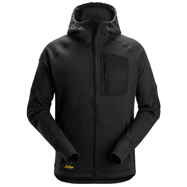 Hættetrøje Snickers Workwear 8041-0400 sort L