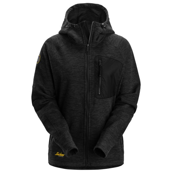 Hættetrøje Snickers Workwear 8047-0400 sort XL