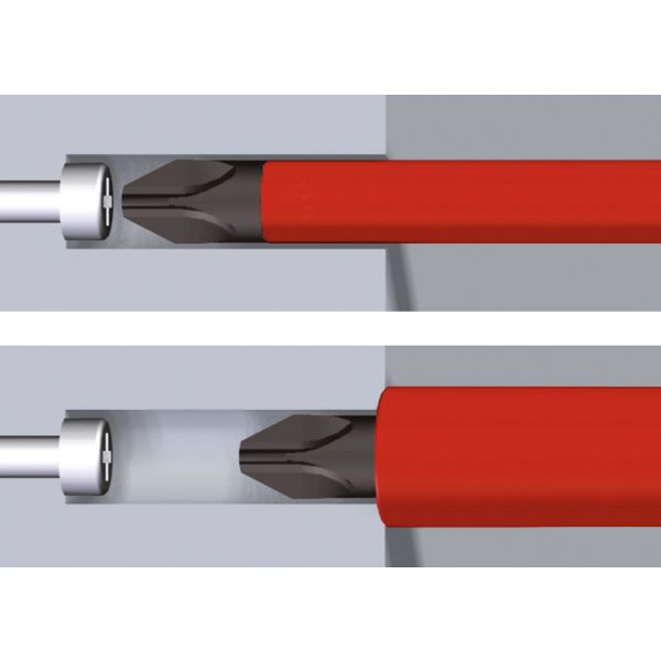 Bits Wiha slimBit 34589 PlusMinus/Pozidriv, 75 mm, 1000 V SL/PZ1x75 mm