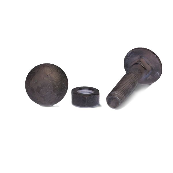 Vagnsbult Arvid Nilsson 14908070 M8 MVBF 4.6, FZV DIN 603/555, med mutter M8x70 mm, 100-pack