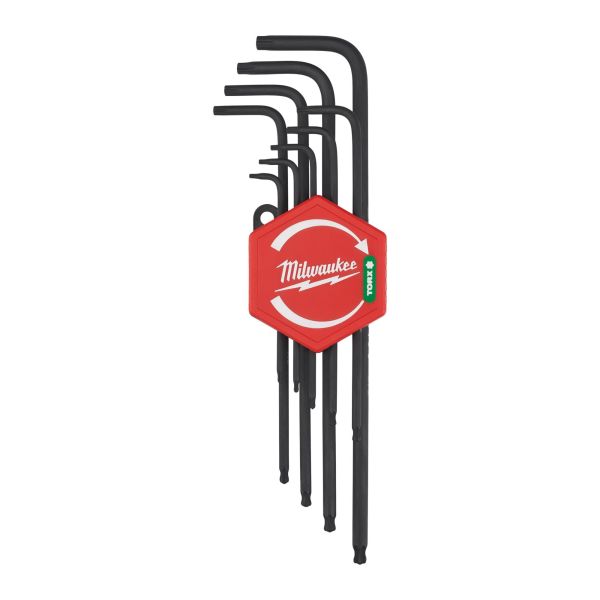 TORX-avainsarja Milwaukee 4932492693 L-muotoinen, 9-osainen 