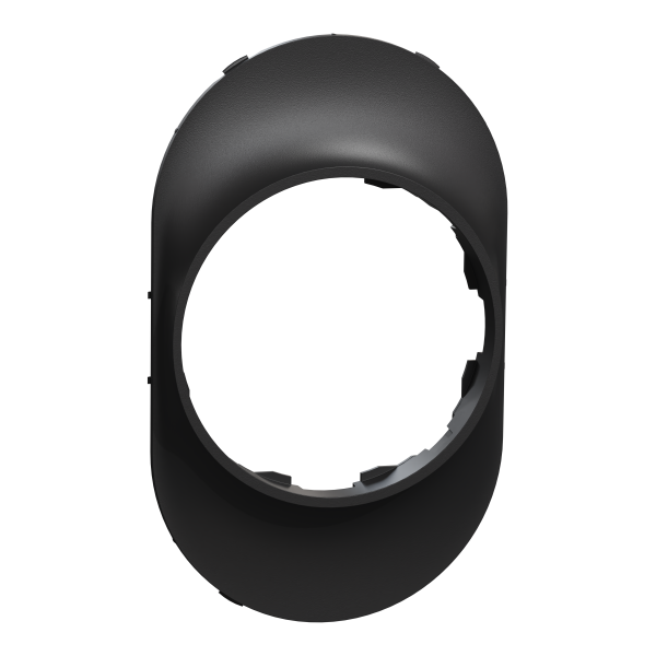 Passbit Elko EKO50019 för ram, till 2-vägsuttag Svart