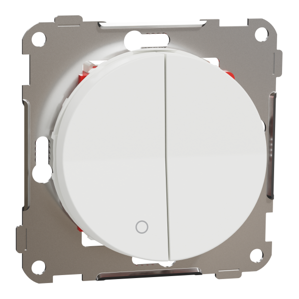 Strömbrytare Elko EKO50040 2+1-pol, skruvanslutning Renvit