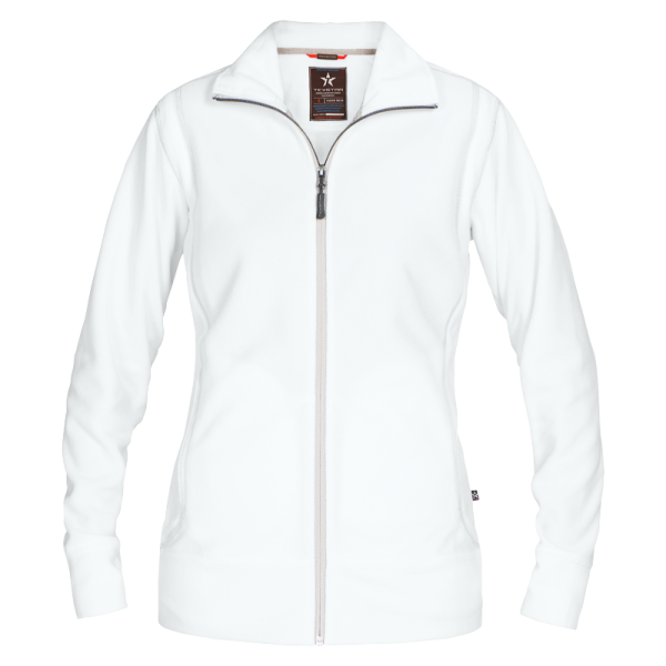 Fleecejacka Texstar WJ36101000170 vit Vit M