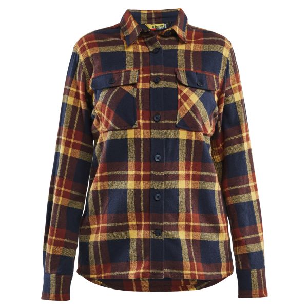 Skjorta Blåkläder 321811685986XS mörkröd/marinblå Mörkröd/marinblå XS