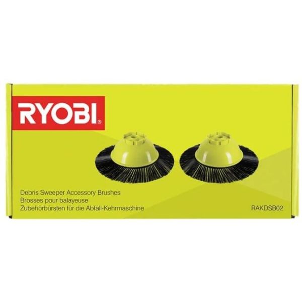 Sidoborste Ryobi RAKDSB02 till R18SW3, 2 st 
