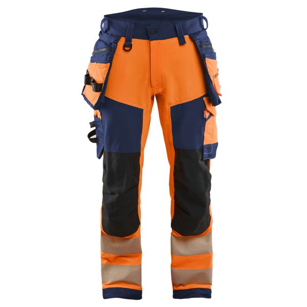 Arbetsbyxa Blåkläder 112216485389C44 varsel, orange/marinblå Orange/marinblå C44