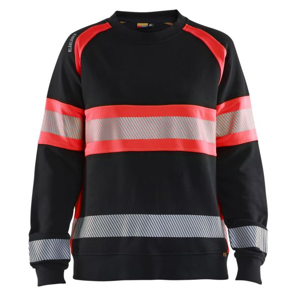 Genser Blåkläder 340911589955XXL varsling, svart/rød Svart/rød XXL