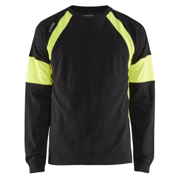 T-skjorte Blåkläder 3520103099335XL svart/gul 5XL