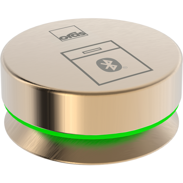 Pesukoneventtiili Oras 272100-81 etäohjattava, Bluetooth® Harjattu pronssi