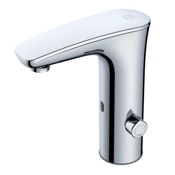 Tvättställsblandare Gustavsberg Sensoric 1.0 med sensor, krom, 160 mm bygghöjd 