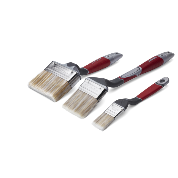 Fasadepenselsett Anza Elite 700228 35 mm, 70 mm, 100 mm 