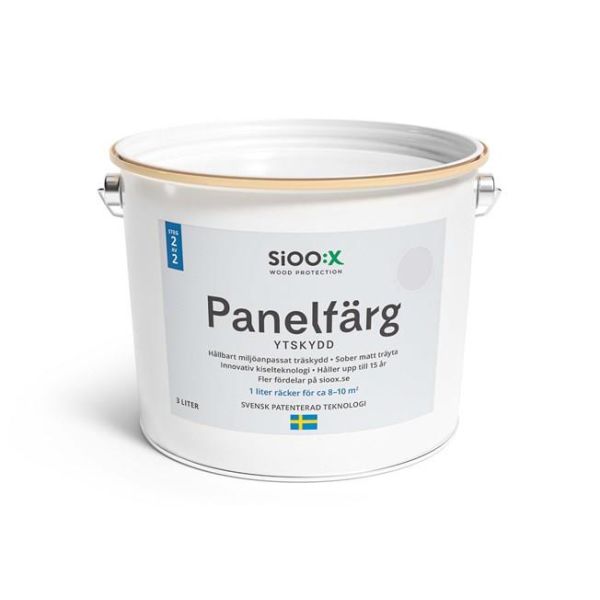 Panelfärg SiOO:X 162233-SE ytskydd, steg 2 Almond Brown 3 l