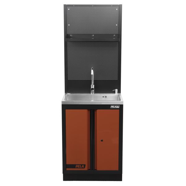 Pesuallaskaappi PELA 546475 alakaapilla ja työkalutauluilla 