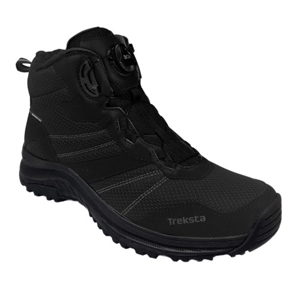 Støvle Treksta Polar Mid Boa HTX sort, BOA 42