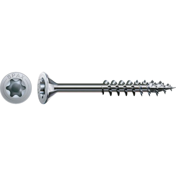 Træskrue SPAX 0191010600505 6 mm TFT, FZB, ETA-12/0114, pakke med 200 Delgevind 6 mm 50 mm 200
