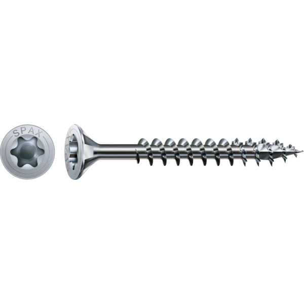 Treskrue SPAX 1191010500703 5mm TFT, FZB, T-STAR pluss, Helgjenget Helgjenget 5 mm 70 mm 100