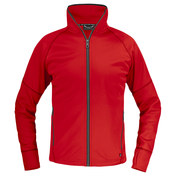 Fleecejacka Texstar FJ68156000180 röd L Röd