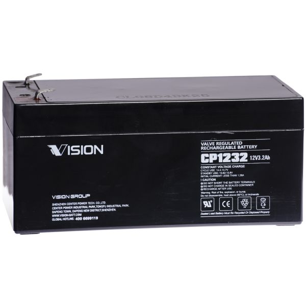 Batteri Vision CP1232 12V 3.2 Ah 