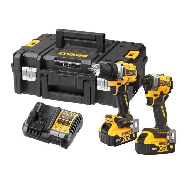 Verktygspaket Dewalt DCK2051P2T-QW  