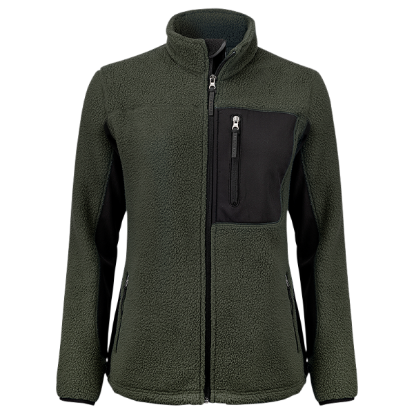 Fleecetakki Texstar WJ85146990190  XL Vihreä/musta