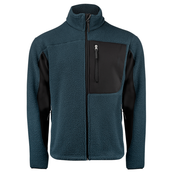Fleecejakke Texstar FJ85186990170  M Blå/Svart