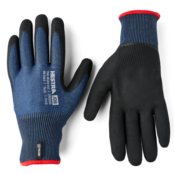 Montagehandske Hestra Pro Thin Nitrile Cut blå/svart 9