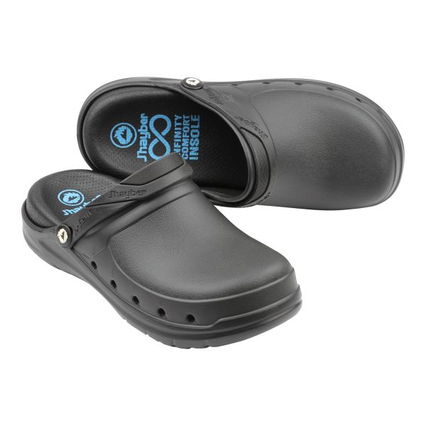 Yrkestoffel Jobi HAYBER HÄLREM svart 36