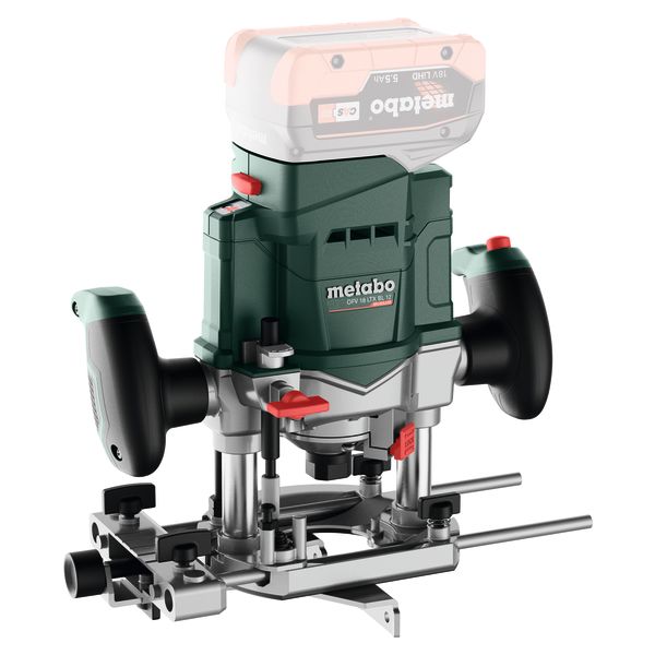 Handöverfräs Metabo OVF18LTXBL SOLO utan batteri och laddare 