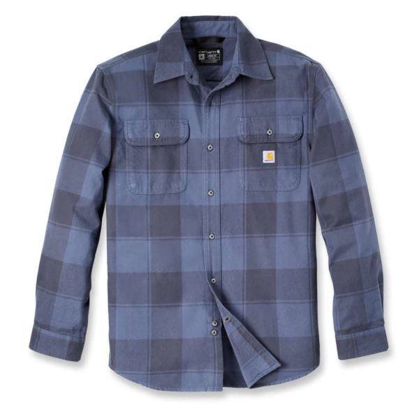 Flannel skjorte Carhartt 106356I26 blå Blå M