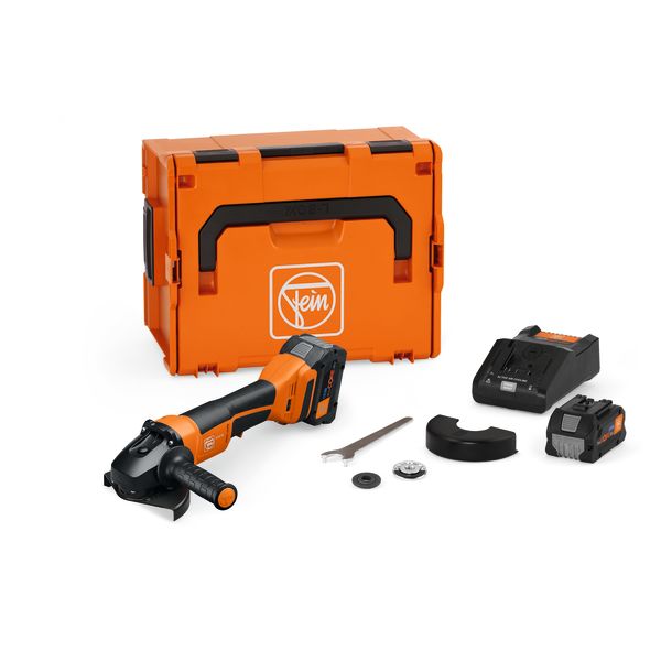 Vinkelslip Fein CCG 18-125-12 PD AS Set ProCore med batteri och laddare 