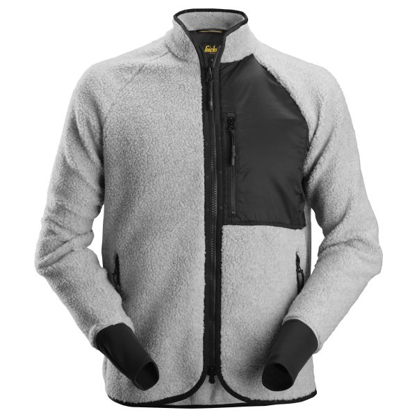 Fleecejakke Snickers Workwear 8021 Grå flettet Gråbroget XS