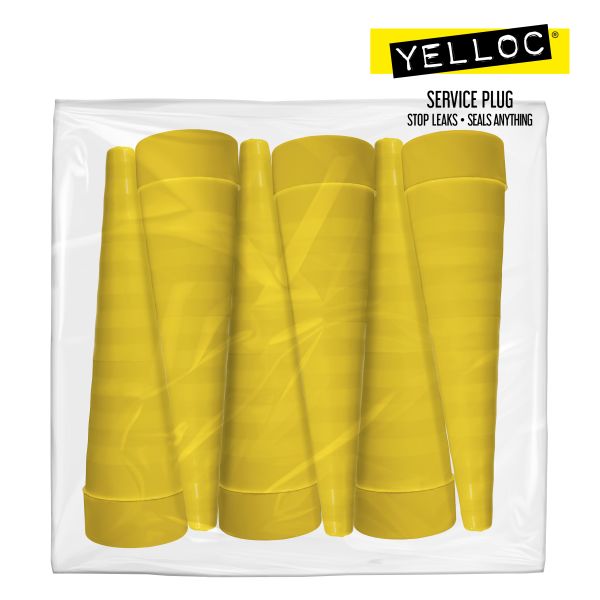 Serviceplugg Yelloc XL Serviceline refill, 6-pack, 13-42 mm 