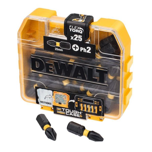 Skruebits Dewalt DT70555T-QZ PH2, 25 mm, 25 dele 