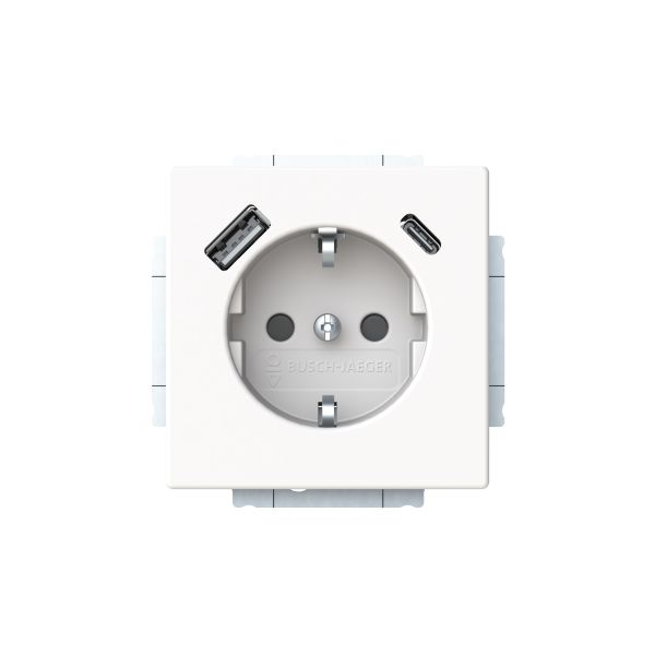 Vägguttag ABB 20 EUCB2USBAC-884  