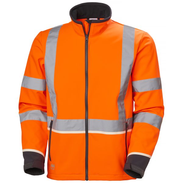 Softshell-huomiotakki Helly Hansen Workwear KL3 UC-ME oranssi XS