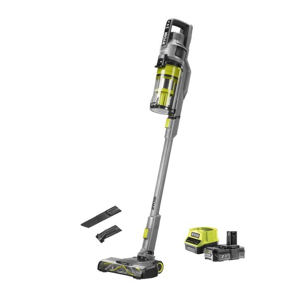 Skaftdammsugare Ryobi ONE+ RSVS18-1C20G med batteri och laddare 