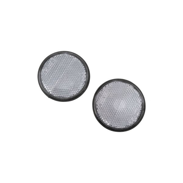 Refleks CJ 547176 til tilhenger, 2-pakk, hvit 